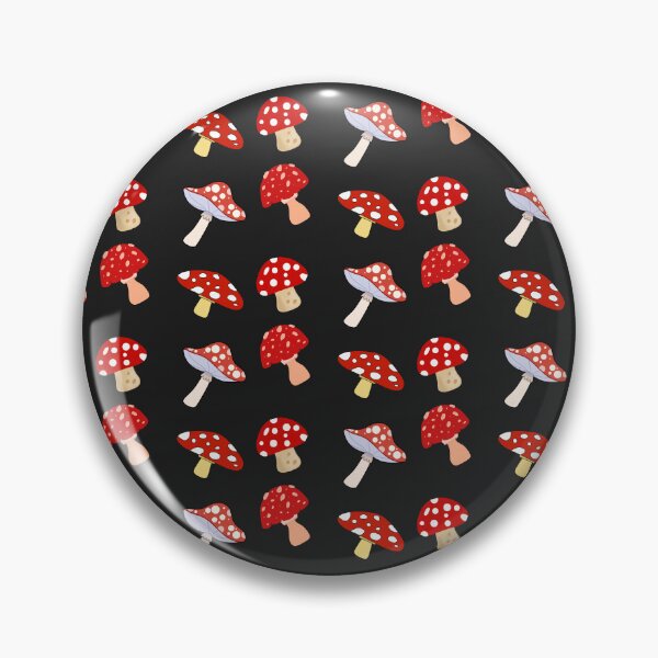 Item preview, Red Mushroom Pattern designed and sold by PatternInArt.