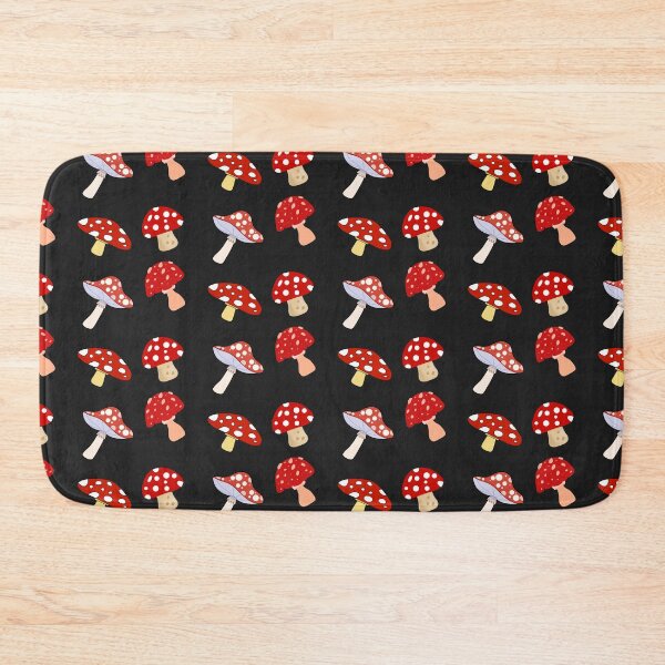 Item preview, Red Mushroom Pattern designed and sold by PatternInArt.