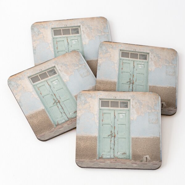 Item preview, Light Blue Facade | Green Door designed and sold by PhotosByVille.