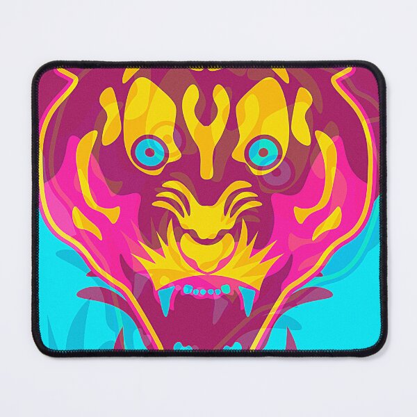 Item preview, psychedelic tiger designed and sold by R4mos.