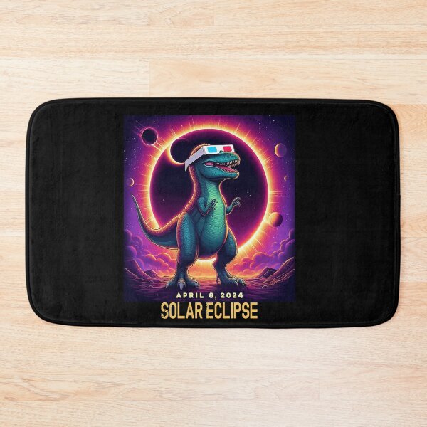 Item preview, total Solar Eclipse T-rex Dinosaur April 8. 2024 designed and sold by BOUCHERIT amine.