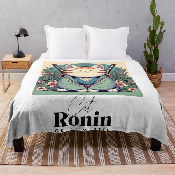 Item preview, Cat Ronin designed and sold by PrintsCreativ.