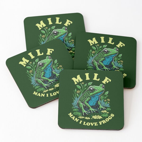 Item preview, MILF - Man I Love Frogs - Graphic Design And Funny Quote designed and sold by TMBTM.