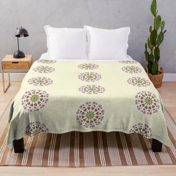 Item preview, Flower Heart Symmetry- Calming Design designed and sold by MadeByMenough.