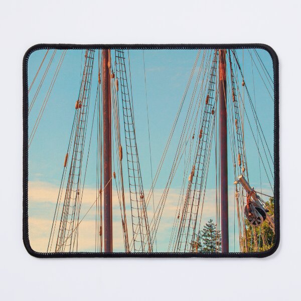 Item preview, Sailboat in for repairs... designed and sold by Ruth Curtis.