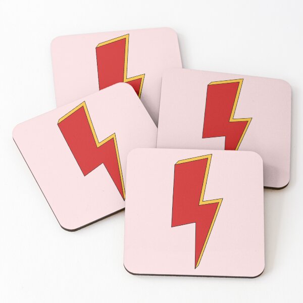 Item preview,  Red & Yellow Lightning Bolt ; Pattern designed and sold by PatternInArt.