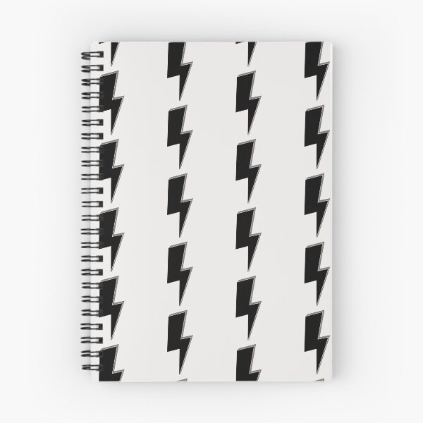 Item preview, Black & Grey Lightning Bolt ; Pattern designed and sold by PatternInArt.