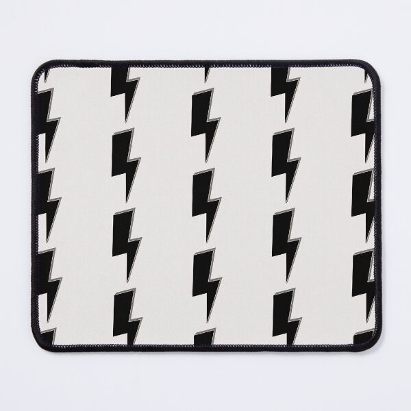 Item preview, Black & Grey Lightning Bolt ; Pattern designed and sold by PatternInArt.