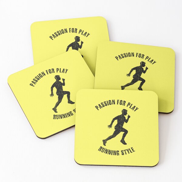 Item preview, Black silhouette of a running man designed and sold by HarridanCreates.