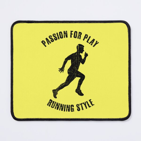 Item preview, Black silhouette of a running man designed and sold by HarridanCreates.