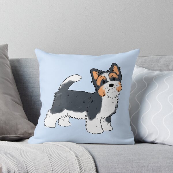 Item preview, Biewer terrier dog art designed and sold by Yaragold.
