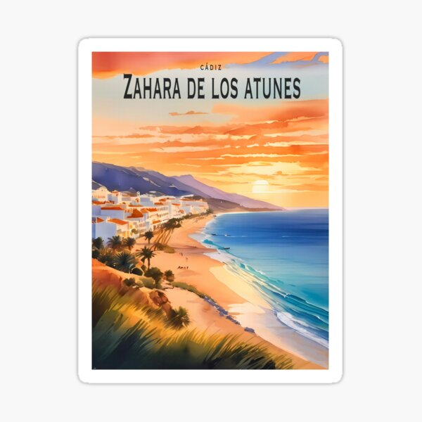 Item preview, ZAHARA DE LOS ATUNES - Cadiz / Spain : "Winds of Adventure: Experience Tarifa's Exciting Atmosphere" designed and sold by sirtonine.