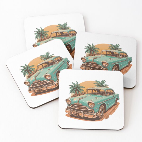 Item preview, Classic Retro Vintage Car designed and sold by MrChimpStore.