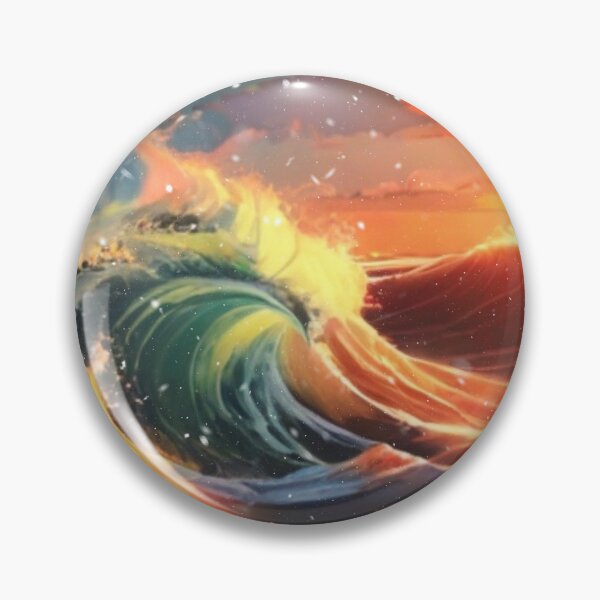 Item preview, Beautiful waves with Sunshine Moment designed and sold by products4urduke.