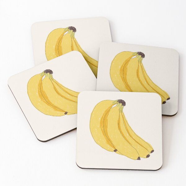 Item preview, Printable art of bananas. Fruit market wall art. Kitchen fruit decoration. Funny cooking poster. designed and sold by AlarconStudio.