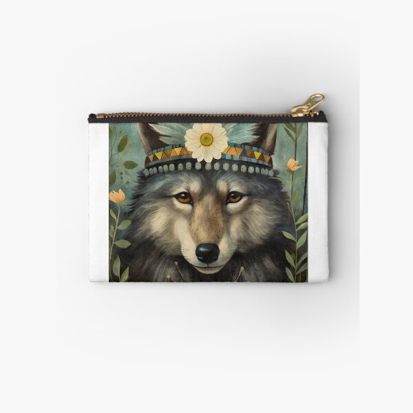 Item preview, Balance & Loyalty teacher sungmanitu tanka Wolf  designed and sold by thehollowbean.