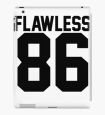 Flawless '86 Jersey (available in all t-shirt types, phone cases and stickers!) iPad Case/Skin