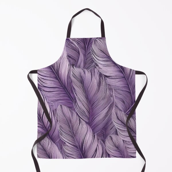 Item preview, LILAC FEATHERS ON PURPLE BACKGROUND designed and sold by Ciervo Primavera.