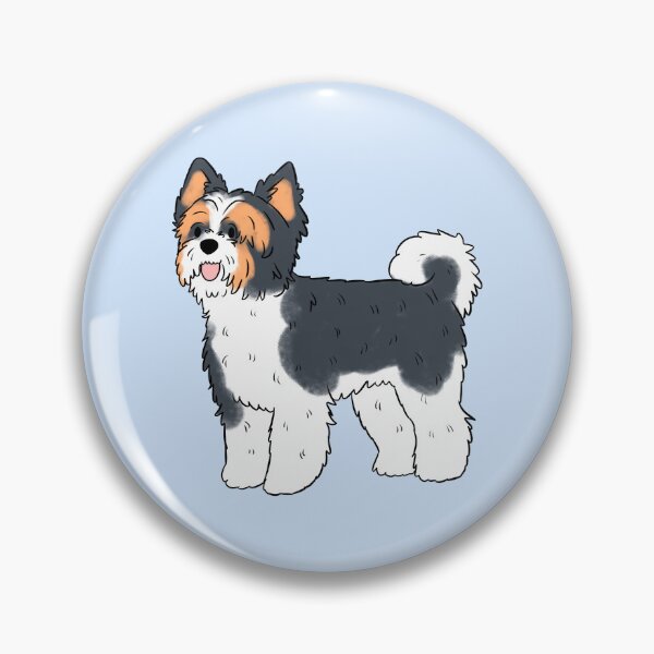 Item preview, Cute Biewer terrier dog art designed and sold by Yaragold.