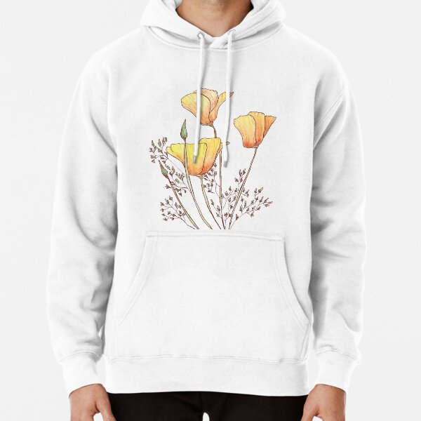California Poppy Pullover Hoodie