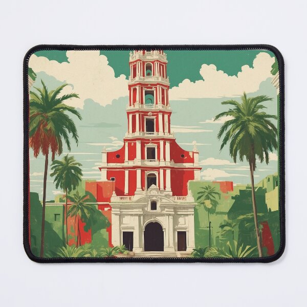 Artikelvorschau, Palizada Campeche Mexiko Magic Town Vintage Reisetourismus Poster entworfen und verkauft von TravelersGems.