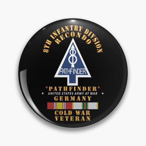 Artikelvorschau, 8. Infanteriedivision Recondo School – Pathfinder – Deutschland im Kalten Krieg SVC X 300 entworfen und verkauft von Military Insignia Products.