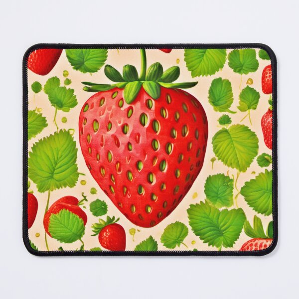 Item preview, Strawberry Dadaist Artwork designed and sold by Health And Fitness Posts e-Store.