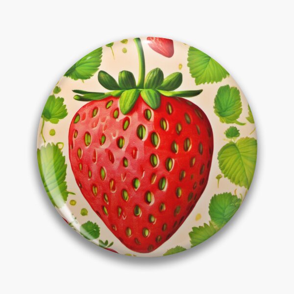 Item preview, Strawberry Dadaist Artwork designed and sold by Health And Fitness Posts e-Store.