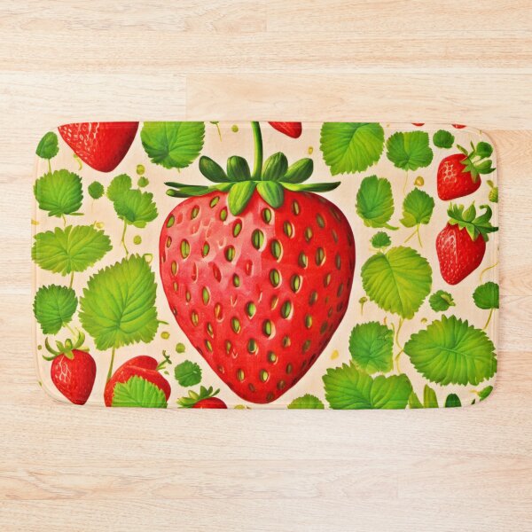 Item preview, Strawberry Dadaist Artwork designed and sold by Health And Fitness Posts e-Store.