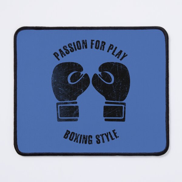 Item preview, Black silhouette of boxing gloves designed and sold by HarridanCreates.