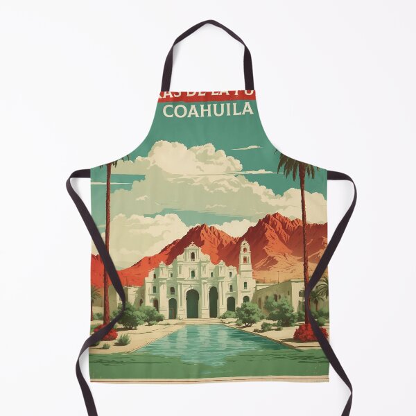 Item preview, Parras de la Fuente Coahuila Mexico Magic Town Vintage Travel Tourism Poster  designed and sold by TravelersGems.