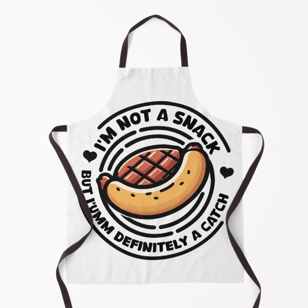 Item preview, I'm not a snack, but definitely a catch. designed and sold by StellarValor.