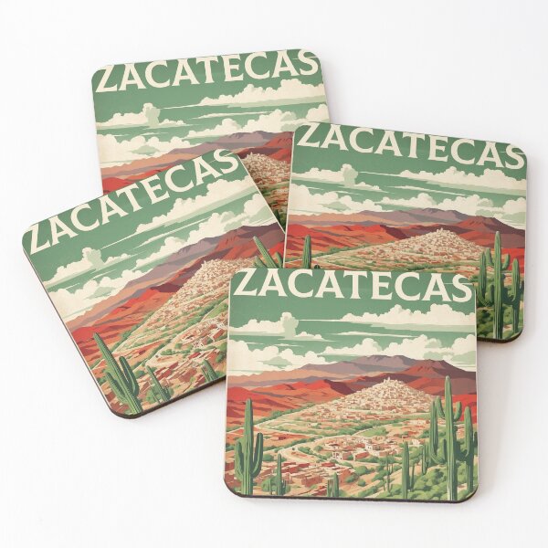 Item preview, Pinos Zacatecas Mexico Magic Town Vintage Travel Tourism Poster  designed and sold by TravelersGems.
