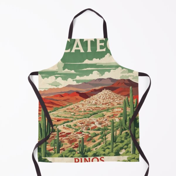Item preview, Pinos Zacatecas Mexico Magic Town Vintage Travel Tourism Poster designed and sold by TravelersGems.