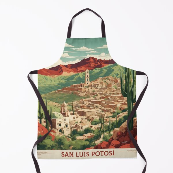 Item preview, Real de Catorce San Luis Potosi Mexico Magic Town Vintage Travel Tourism Poster designed and sold by TravelersGems.