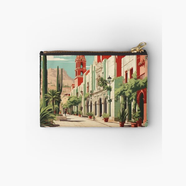 Item preview, Real de Asientos Aguascalientes Mexico Magic Town Vintage Travel Tourism Poster  designed and sold by TravelersGems.