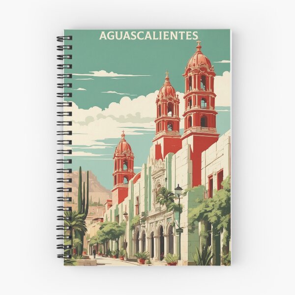 Item preview, Real de Asientos Aguascalientes Mexico Magic Town Vintage Travel Tourism Poster  designed and sold by TravelersGems.