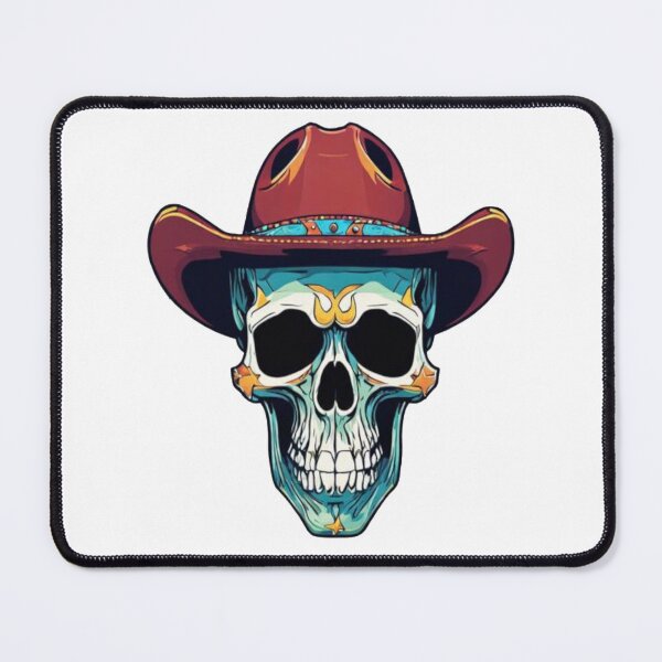 Item preview, cowboy skull designed and sold by Catfighter.