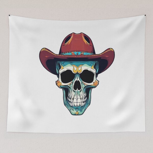 Item preview, cowboy skull designed and sold by Catfighter.