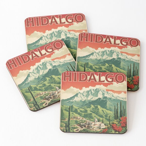 Item preview, Real de Monte Hidalgo Mexico Magic Town Vintage Travel Tourism Poster  designed and sold by TravelersGems.