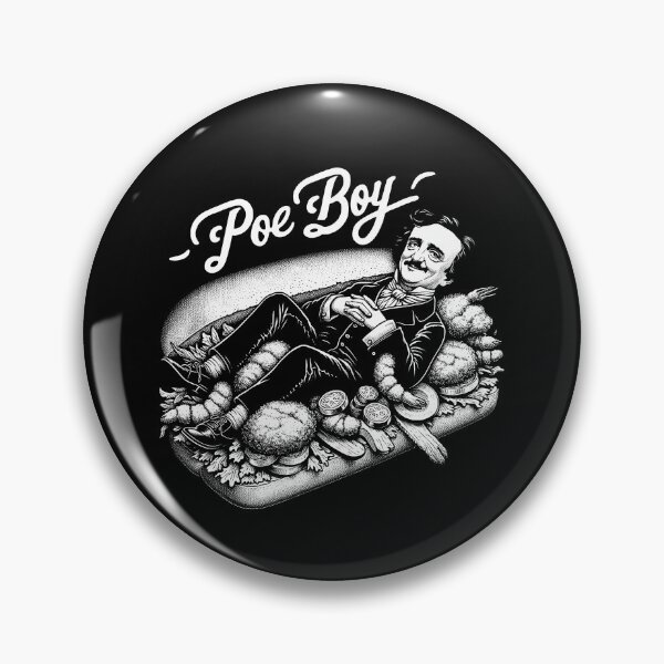 Item preview, Edgar Allan Poe Funny Poe Boy Sandwich designed and sold by PoeandCoLit.