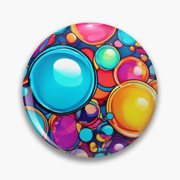 Item preview, Colorful Bubble Style designed and sold by Health And Fitness Posts e-Store.