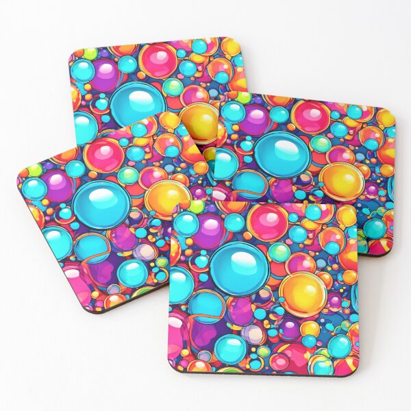 Item preview, Colorful Bubble Style designed and sold by Health And Fitness Posts e-Store.