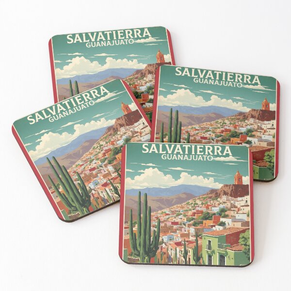 Item preview, Salvatierra Guanajuato Mexico Magic Town Vintage Travel Tourism Poster  designed and sold by TravelersGems.