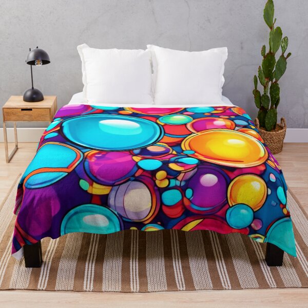 Item preview, Colorful Bubble Style designed and sold by Health And Fitness Posts e-Store.
