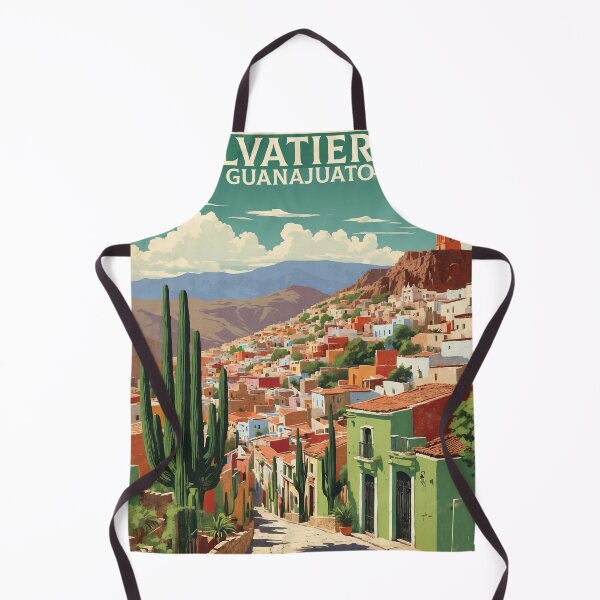 Item preview, Salvatierra Guanajuato Mexico Magic Town Vintage Travel Tourism Poster designed and sold by TravelersGems.