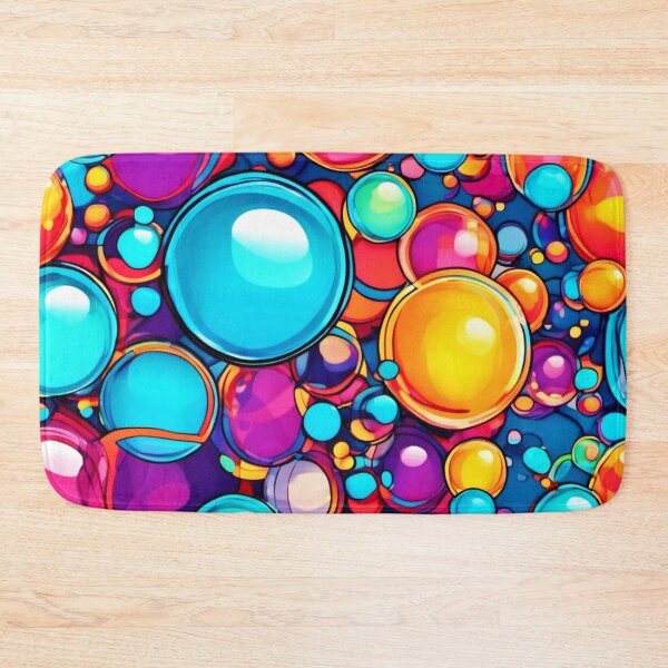 Item preview, Colorful Bubble Style designed and sold by Health And Fitness Posts e-Store.