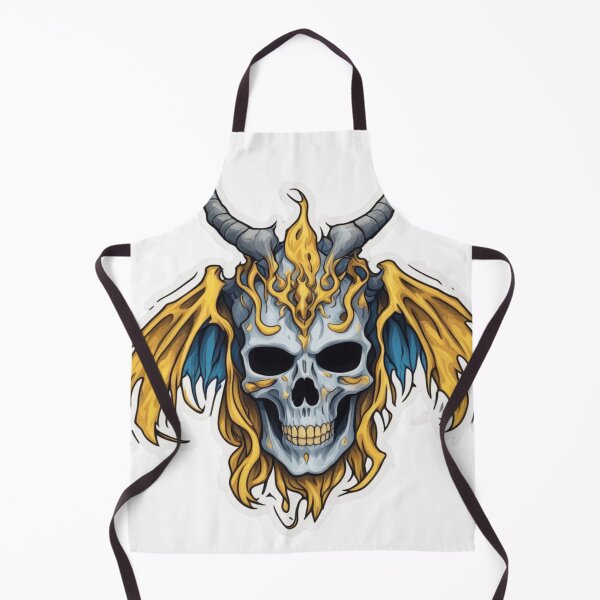 Item preview, Golden Ascendant: Horned Skull designed and sold by MrDarkRealm.