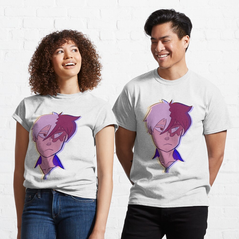 Shoto Todoroki T Shirt By Sabertoothstu Redbubble