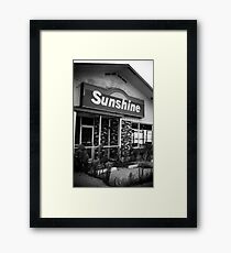Sunshine Framed Print